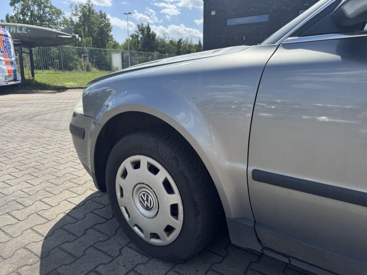 VW Passat 3BG original Kotfl&uuml;gel vorn links Facelift ab Herbst 2003 LD7W Urban Grey Metallic Bj.2004